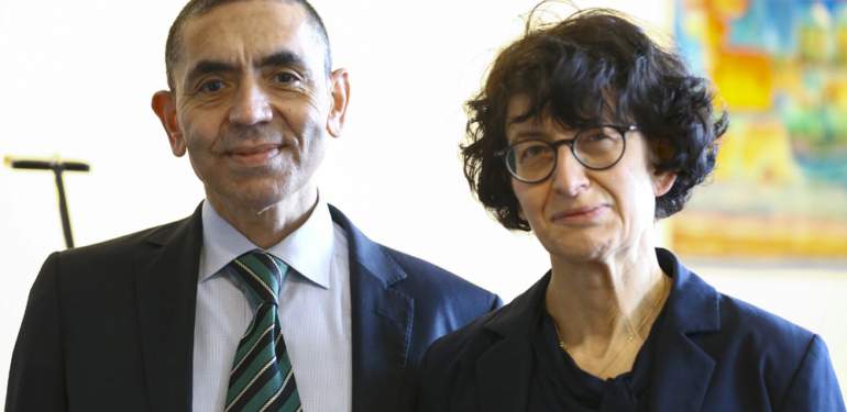 Ozlem Tureci,ugur sahin