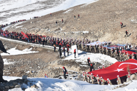 Türkiye Sarıkamış'ta "Şühedanın İzinde" yürümeye başladı