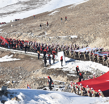 Türkiye Sarıkamış'ta "Şühedanın İzinde" yürümeye başladı