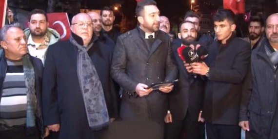Sözde Milli Beka Hareketi üyeleri Aksu’yu tehdit etti!