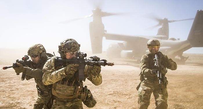 Joint SF team participate in exercise Emerald Warrior 2018