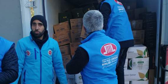 Almanya, Belçika ve diğer ülkelerden deprem bölgesine, ayni ve nakti yardımlar sürüyor..