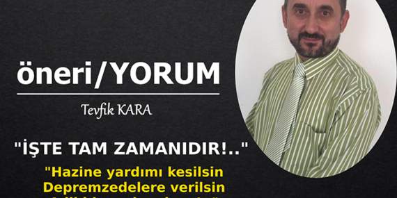 Olacaksa,şimdi olsun!