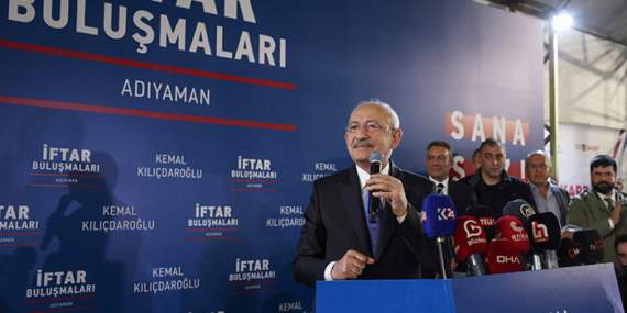 Kılıçdaroğlu,” Hiç endişe etmeyiniz, parayı da bulur, hizmeti de yaparız!”