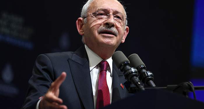 CHP GENEL BAŞKANI VE CUMHURBAŞKANI ADAYI KEMAL KILIÇDAROĞLU