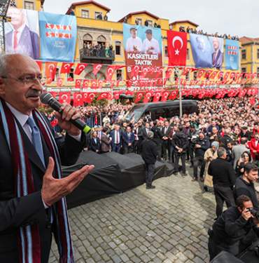 CHP GENEL BAŞKANI VE CUMHURBAŞKANI ADAYI KEMAL KILIÇDAROĞLU