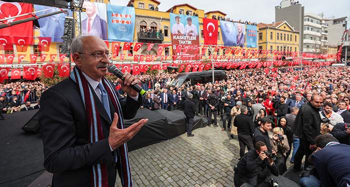 CHP GENEL BAŞKANI VE CUMHURBAŞKANI ADAYI KEMAL KILIÇDAROĞLU