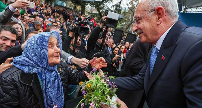 CHP GENEL BAŞKANI VE CUMHURBAŞKANI ADAYI KEMAL KILIÇDAROĞLU