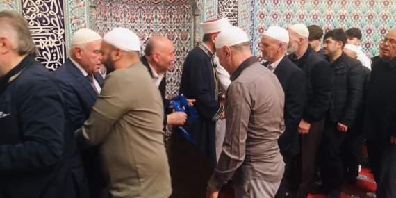 Belçikalı Türkler,Bayram sevinicini birlikte yaşadı..