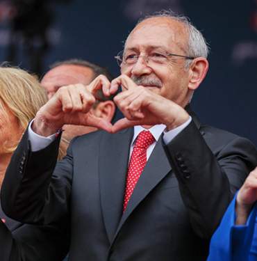 CHP GENEL BAŞKANI VE CUMHURBAŞKANI ADAYI KEMAL KILIÇDAROĞLU