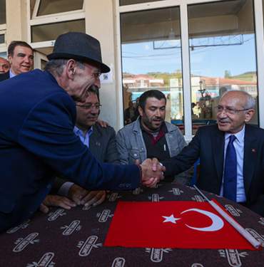 CHP GENEL BAŞKANI VE CUMHURBAŞKANI ADAYI KEMAL KILIÇDAROĞLU