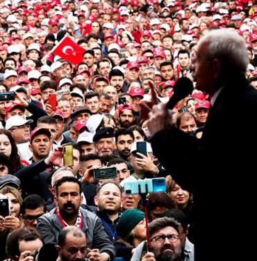 CHP GENEL BAŞKANI VE CUMHURBAŞKANI ADAYI KEMAL KILIÇDAROĞLU