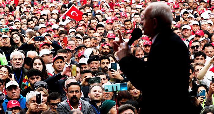 CHP GENEL BAŞKANI VE CUMHURBAŞKANI ADAYI KEMAL KILIÇDAROĞLU