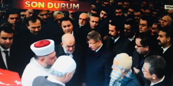 Saadet Partili Hasan Bitmez, son yolculuğuna uğurlandı..