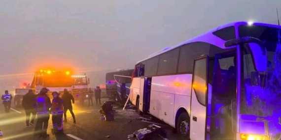 Sakarya’da feci kaza,10 Ölü, 59 Yaralı!