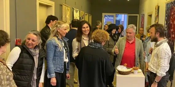Türk sanatları sergisi büyük beğeni topladı..