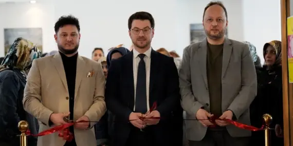 Almanya’da kaligrafi sergisi açıldı..