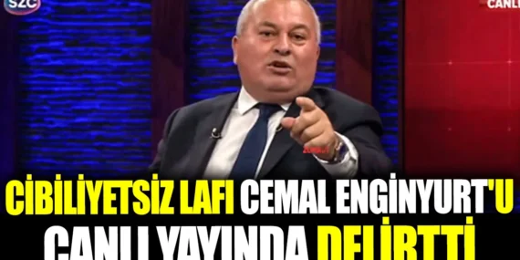 Cibiliyetsiz lafı Cemal Enginyurt’u canlı yayında delirtti!