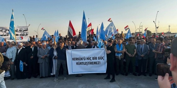KERKÜK’TE VALİ KRİZİ: TÜRKMENLER AYAKTA!