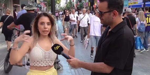 Türkiye gerçeklerini eleştiren Dilruba serbest!