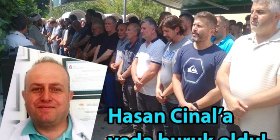 Akyazı’nın iyilik timsali Eczacı Kalfası Hasan Cinal, gözyaşları ile toprağa verildi.