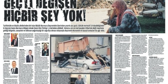 17 Ağustos Marmara Depremi acıları, hala taptaze!
