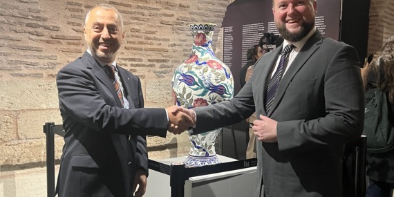 2024 Macar Türk Kültür Yılı kapsamında “Ateşin Sanatı” sergisi açıldı.