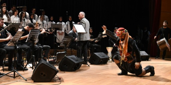SAÜ’de Türk Halk Müziği konseri büyüledi..