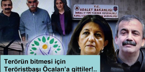 Bahçeli’nin çağrısı ile DEM’li iki temsilci Öcalan ile görüşüyor..