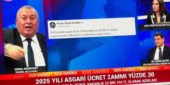 Türkiye’de Asgari Ücret, 22 Bin 104 TL olarak açıklandı..