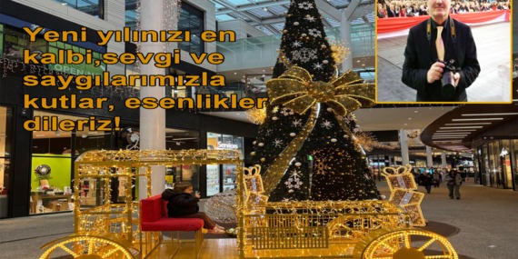 Yeni yılınız mutlu, umutlu, başarılı, sağlıklı olsun!
