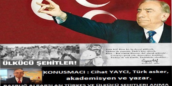 “Avrupa’da Turan’da Birlik Hareketi”, Ülkücü Şehitler ve Başbuğ Alparslan Türkeş’i unutmadı!