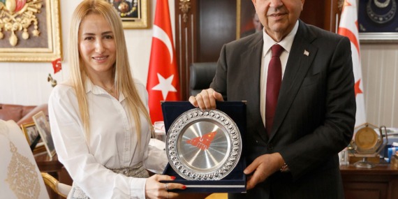 Türkiye Çin Geliştirme ve Destekleme Derneği’nden Cumhurbaşkanı Tatar’a ziyaret