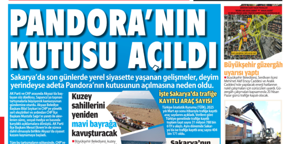 Gazeteci, Yazar Yusuf Cinal’ın son yazısı Bizim Sakarya Gazetesi’ne manşet oldu..