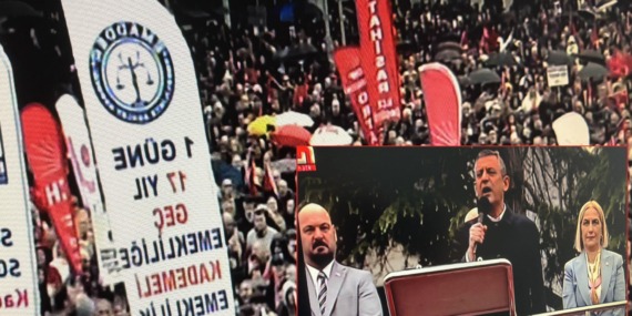 Özgür Özel,” Biz gücümüzü Milletten alıyoruz!”