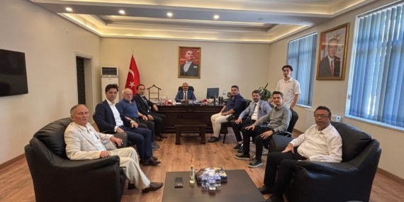 ATİK Heyetinden Kaymakam Ali Candan’a Ziyaret