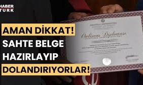 sahte diploma