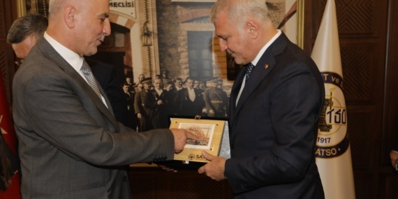 Başkan A.Akgün Altuğ, iş dünyasının sesi oldu..