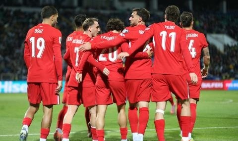 A Milli Futbol Takımı, Bulgaristan’ı 6-1 ile geçti..