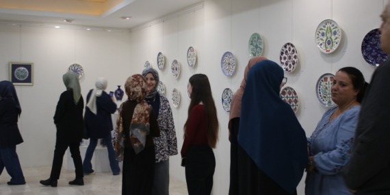 Çini Sanatı SAÜ’de Sergilendi..