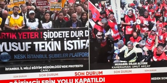 Eğitimciler, şiddet sarmalına karşı ayakta!